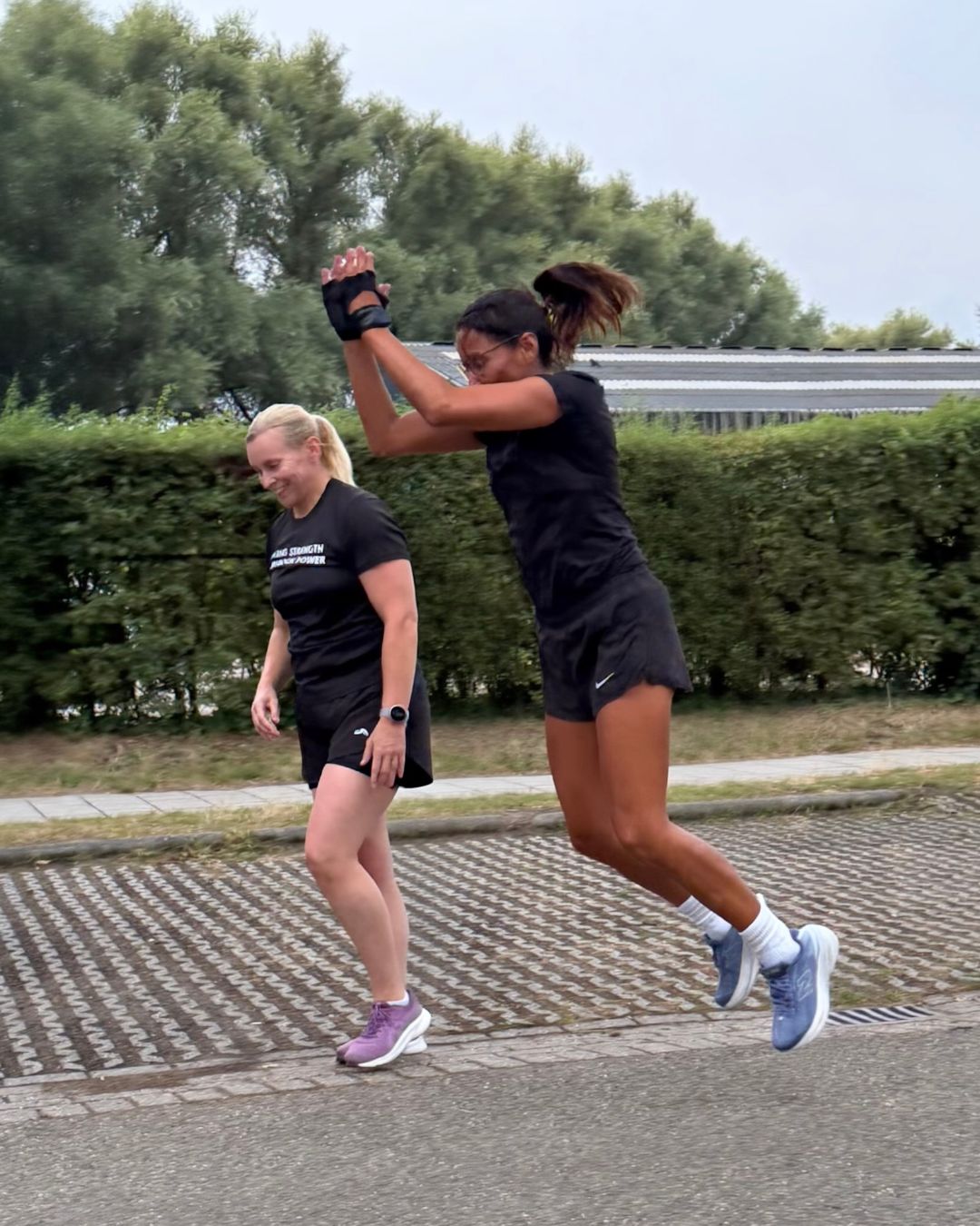 Body Rock deelnemers na de training